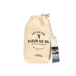 Fleur de Sel im Jutebeutel