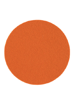 Tischset rund  orange