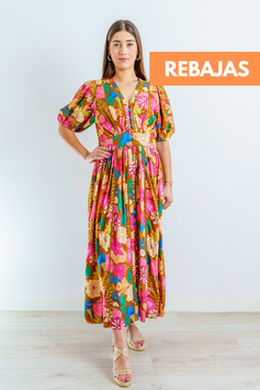 Vestido midi NAYLA - RIK006A