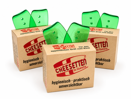CHEESETTEN Dreier, grün