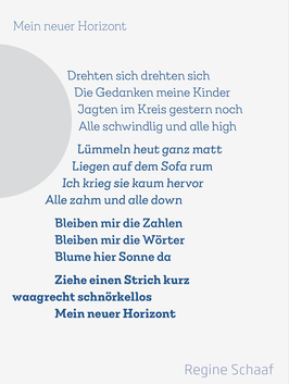 Regine Schaaf ‹Mein neuer Horizont›