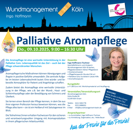 Do., 09.10.2025, 9:00 – 16:30 Uhr, Palliative Aromapflege