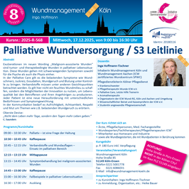 17.12.2025, Rezert 8 UE, Palliative Wundversorgung / S3 Leitlinie
