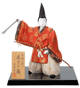 真多呂作 武者人形 五月人形 五月の舞（3540）