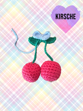 Taschenanhänger Kirsche