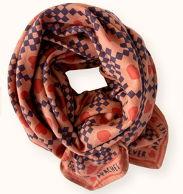Apaches - Big foulard Latika Amor rust