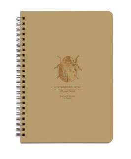 Les éditions du paon - Carnet intemporel coccinelle