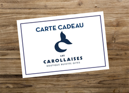 Carte Cadeau - Les Carollaises