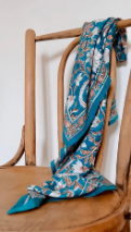 So Family - grand foulard Dehli orage