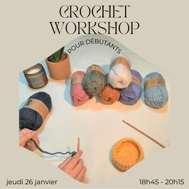 Atelier initiation au Crochet