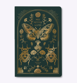 Les éditions du paon - Carnet cousu Scarabé
