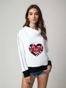 EDEL HEART SWEATSHIRT
