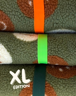 Hundedecke Smile oliv XL