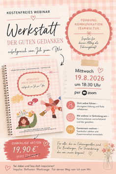 Webinar "Führung, Kommunikation, Teamkultur"