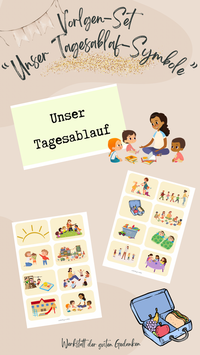 Unser Tagesablauf- Symbole