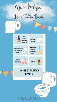 Vorlage- Toiletten Regeln
