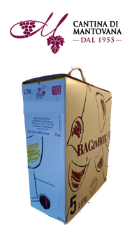 Bag in box Vino Rosso 05 5 L. 13° Cantina Sociale di Mantovana