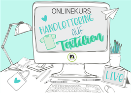 OK Handletttering auf Textilien