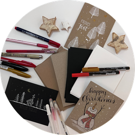 Weihnachtszauber - Karten Werkstatt