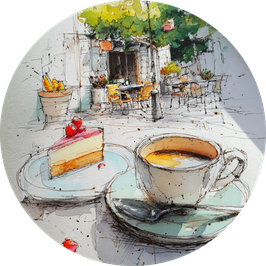 Kaffee, Kuchen & Skizzenbuch – Schaffhausen