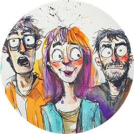 Lustige Leute von heute