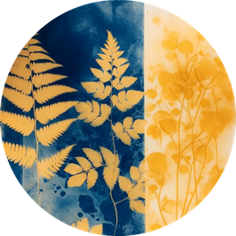 Solarprint, Anthotypie & Cyanotypie