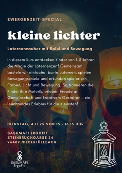 Kleine Lichter - Laternenzauber mit Spiel und Bewegung