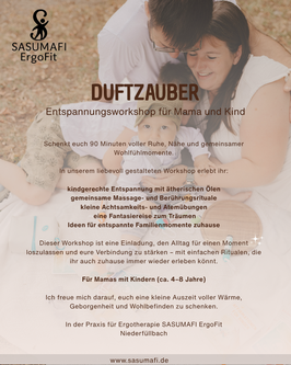 Duftzauber – Entspannungsworkshop für Mama & Kind