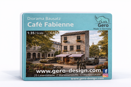 Gero Dioramakit "Café Fabienne" 1:35 - Über 52 Einzelteile