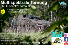 GERO "Multispectral Camouflage Set" – The Upgrade for Your Model Vehicle