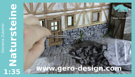 GERO KERAMIK "Natursteine / Natural stones" 1 :35