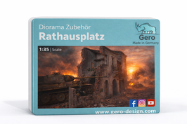 Gero Dioramakit "Rathausplatz" - 1:35 - Über 60 Einzelteile