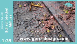 Gero "Manhole Covers / Drains" 1/35