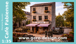 GERO Diorama Kit “Café Fabienne” 1/35