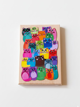 LES CHATS COLORES