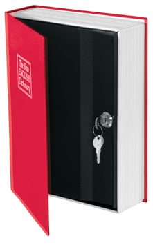 Caja de Seguridad tipo Libro, 26 cm