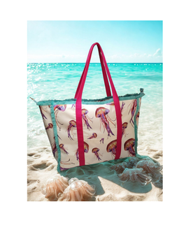 Strandtasche Qualle tierisches Mallorca