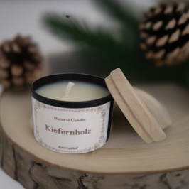 Natürliche Duftkerze Kiefernholz