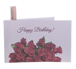 Glückwunschkarte "Happy birthday"