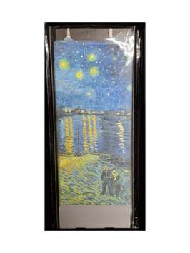 Flachkerze "Starry Night Over the Rhone"