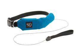 RadDog™ All-In-One Halsband + Leine Blau