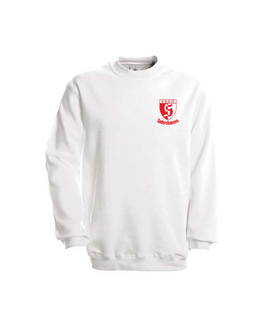 Sweatshirt weiß