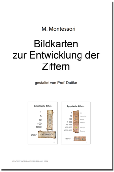 BM092: Bildkarten zur Entwicklung der Ziffern (DIN A3)