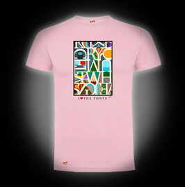 Yo amo las fuentes   - Unisex / Rosa