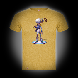 Camiseta Afroyaya Solano - Unisex/Mostaza vigoré