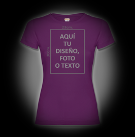 Personalizar camiseta Purpura