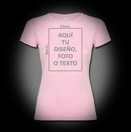 Personalizar camiseta Rosa