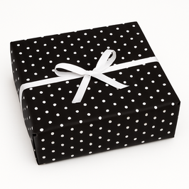 BI-86660  LITLLE DOTS BLACK WHITE