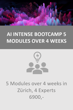 AI Intensive Bootcamp 5 Modules over 4 weeks with 4 Experts