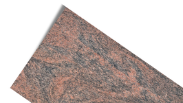 Mauerabdeckung Granit Multicolor poliert